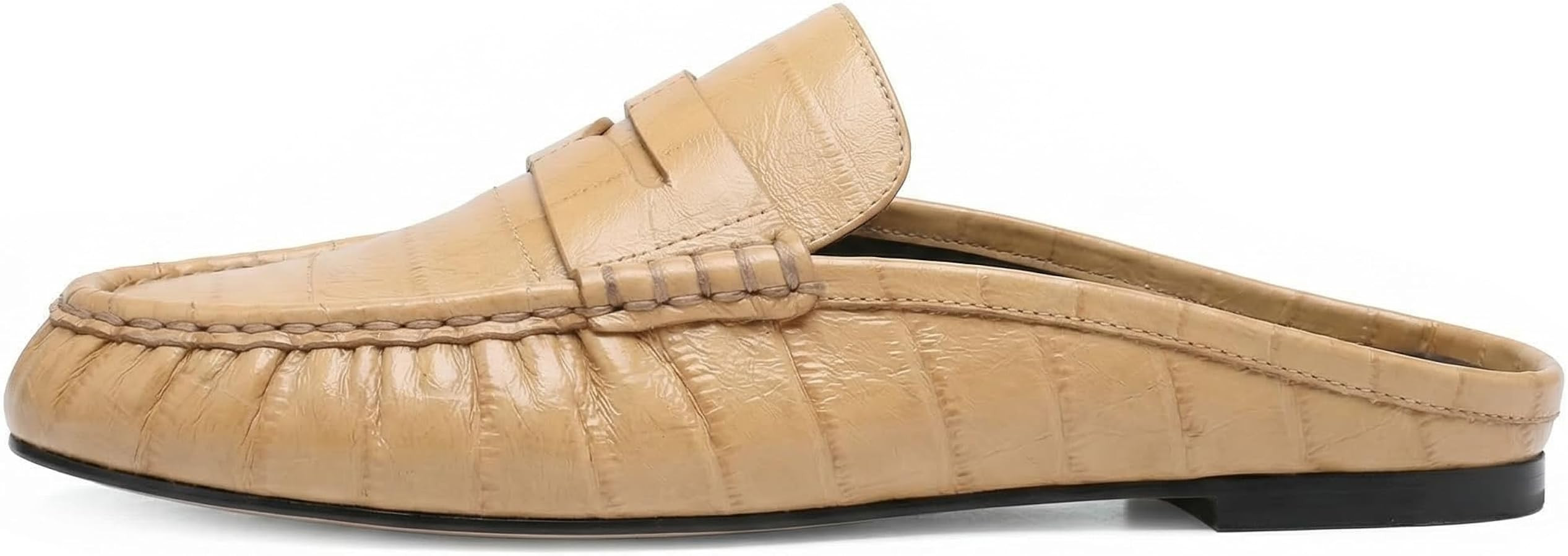 Penny Loafers for Women Comfortable Slip on Suede Loafers Mules Women’s Closed Toe Loafer Slide... | Amazon (US)