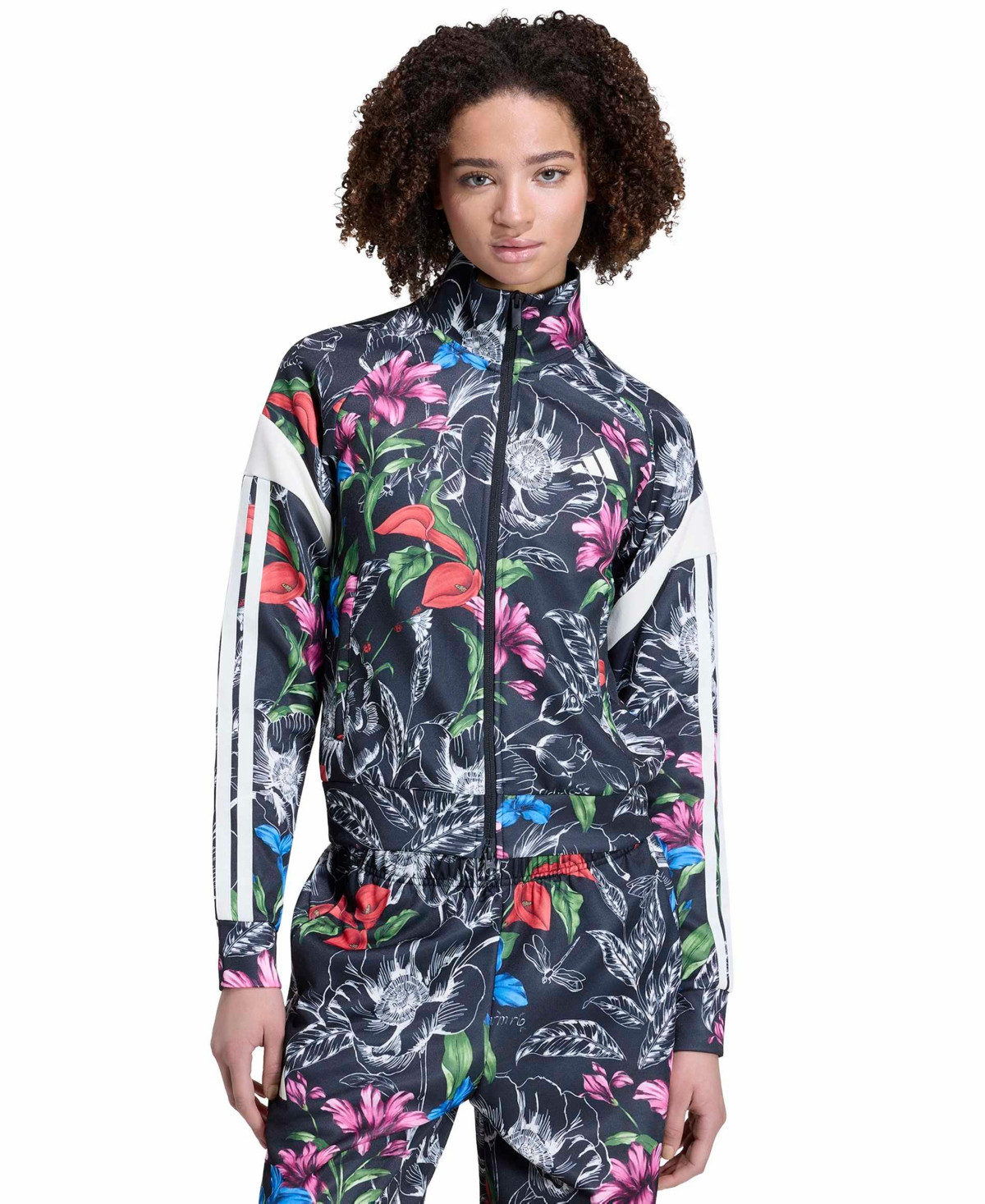 adidas Women's Farm Rio House of Tiro Track Jacket - Black | Macy's