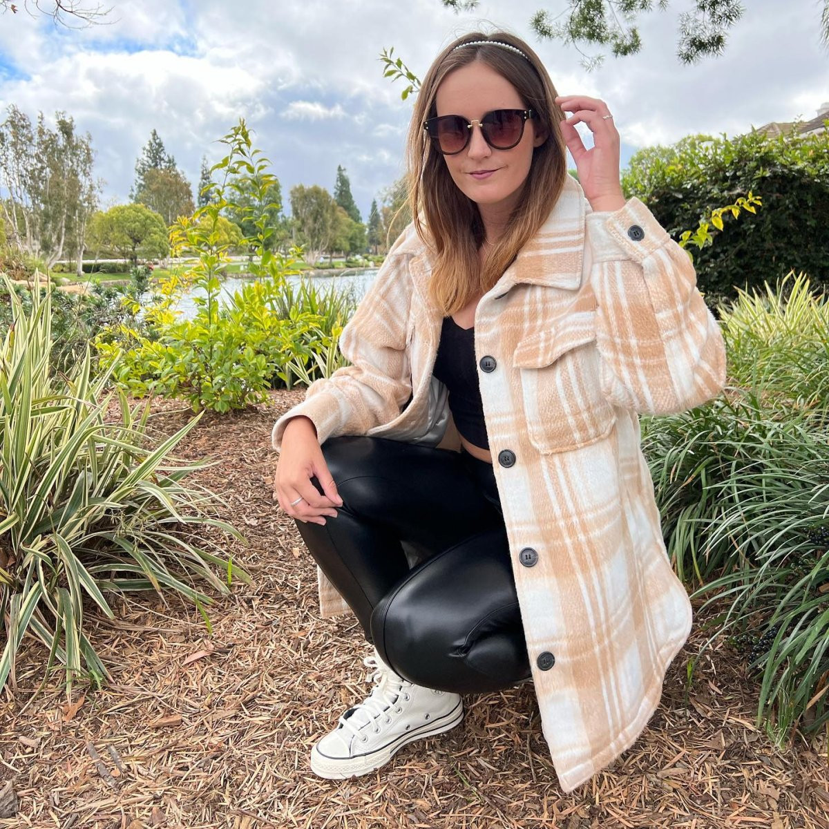 Juniors' SO® Oversized Shacket | Kohl's