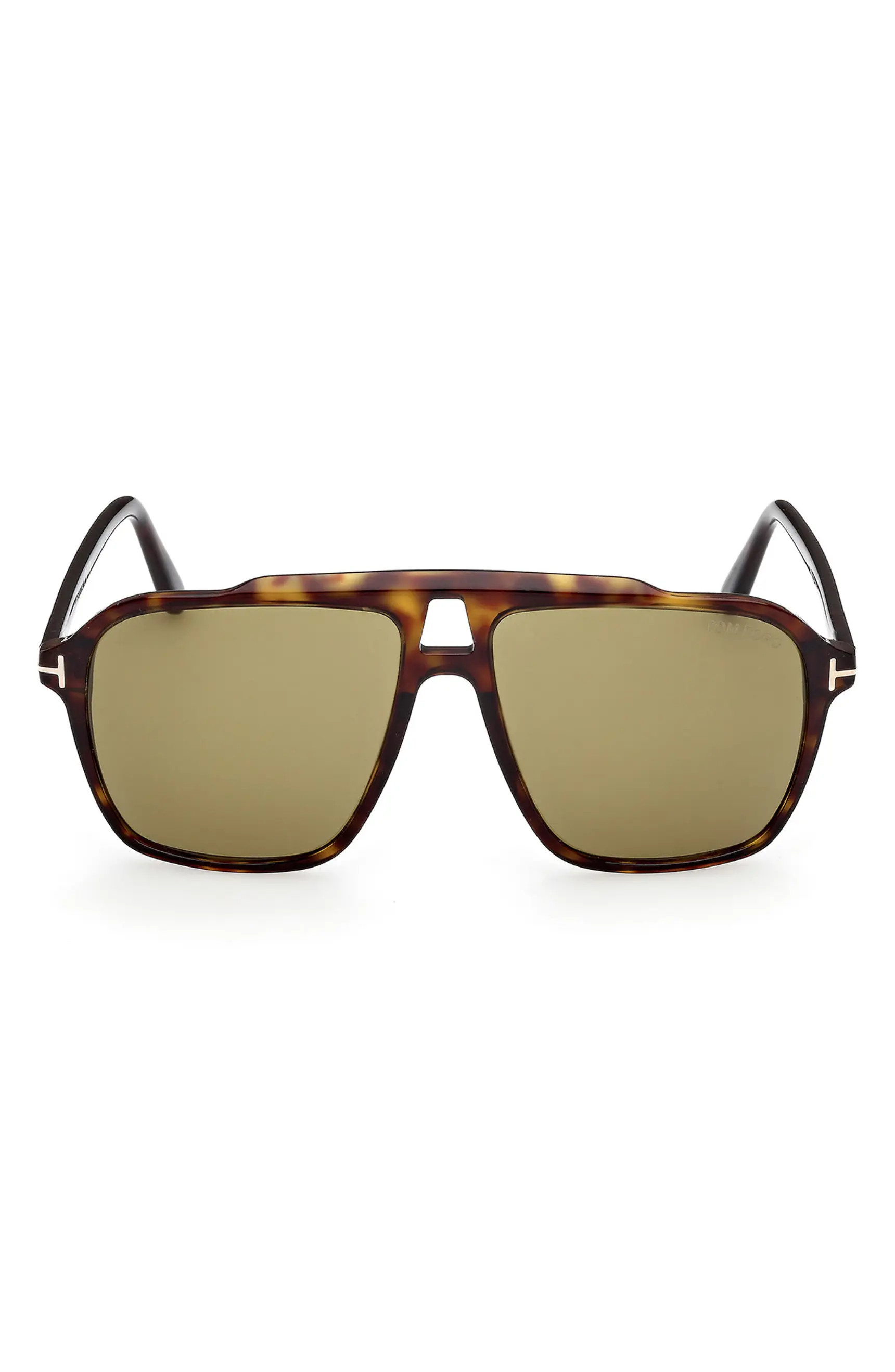 TOM FORD Autari 56mm Navigator Sunglasses | Nordstrom | Nordstrom