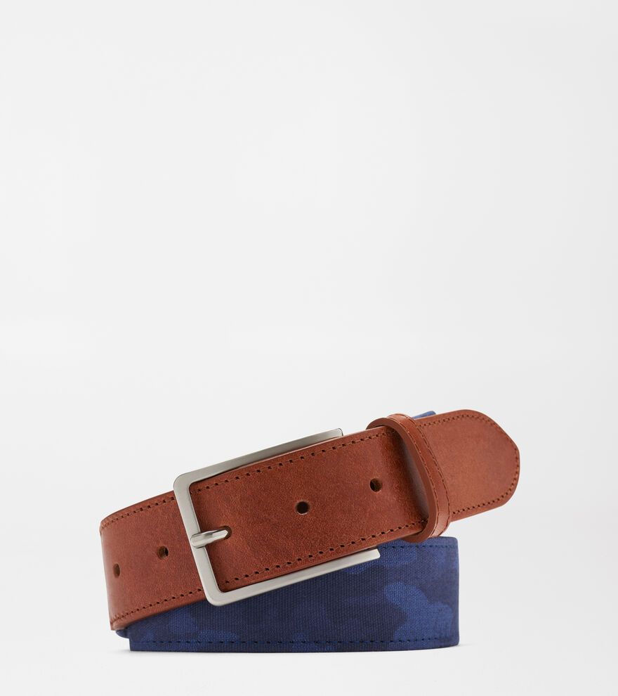 Linear Camo Printed Belt | Peter Millar