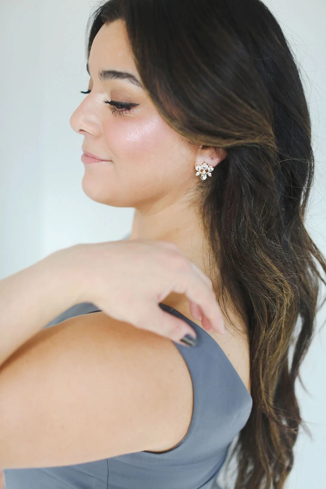 Crystal Wedding Earrings for Bride Gifts for Her Earrings - Etsy | Etsy (US)