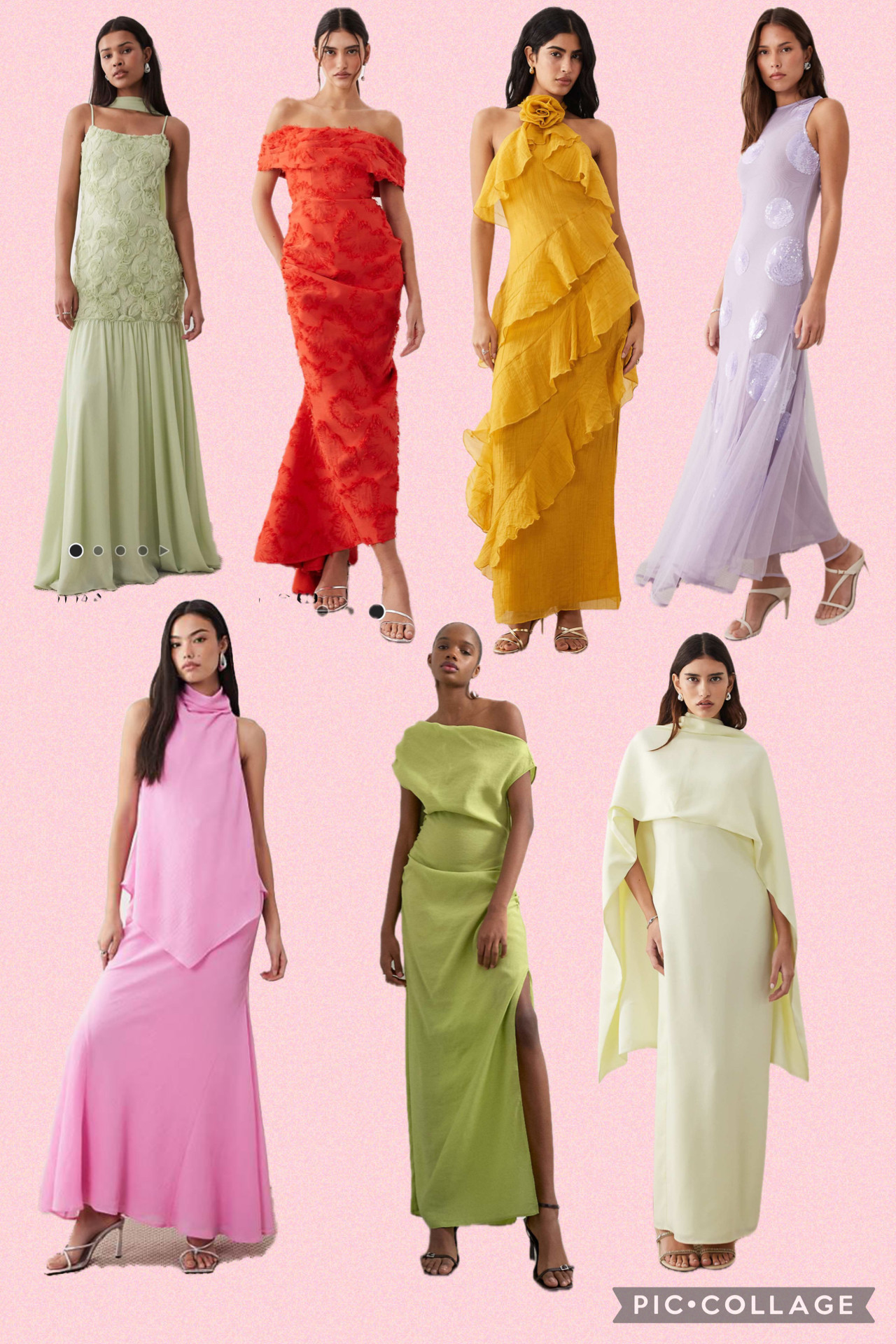 Formal/black tie wedding guest options from ASOS! So fun for spring/summer! @ASOS 

 

#LTKWedding #LTKSeasonal #LTKootd