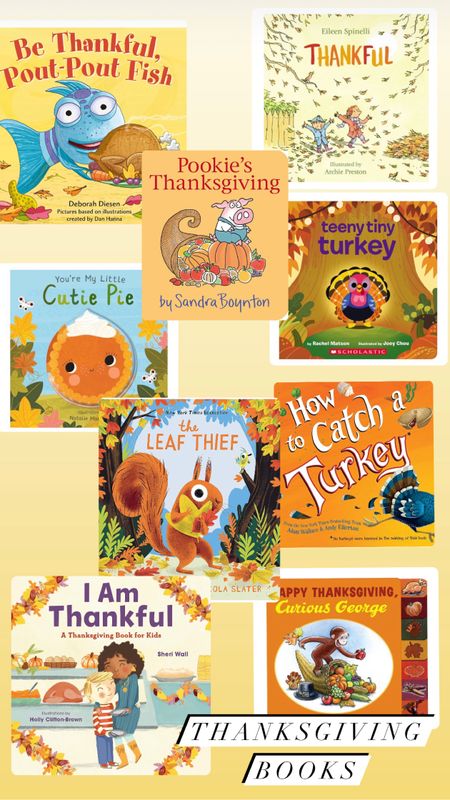 Thanksgiving books 🧡🤎

#LTKkids #LTKHoliday #LTKGiftGuide