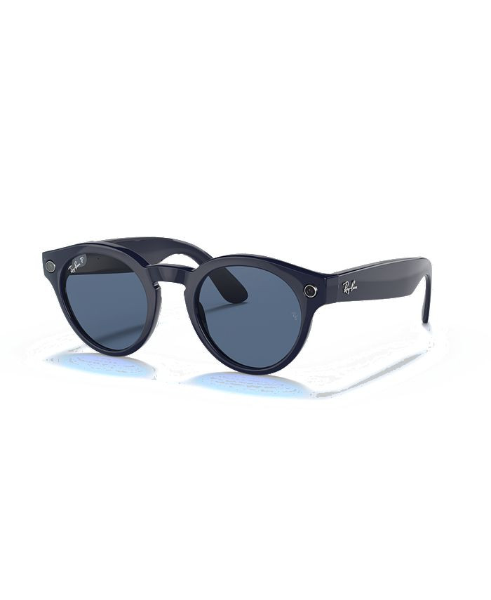 Ray-Ban Stories Round Smart Glasses & Reviews - Sunglasses by Sunglass Hut - Handbags & Accessori... | Macys (US)
