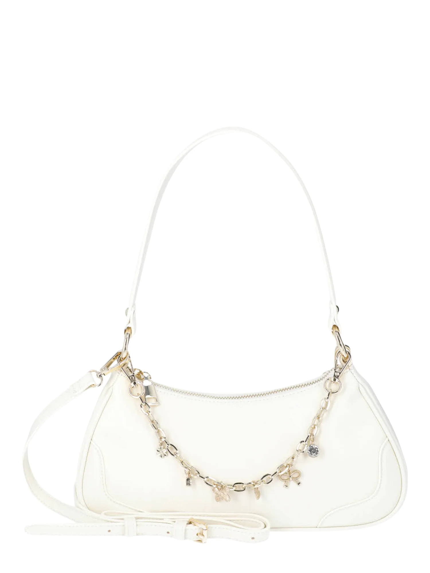 No Boundaries Fashion Shoulder Bag, Ivory Girly Charm, Women's | Walmart (US)