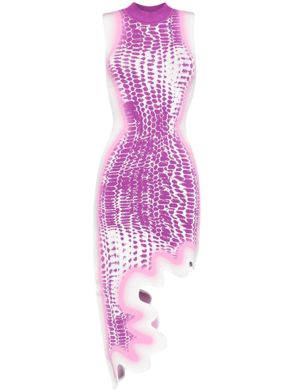 PH5 Brooklyn wavy asymmetric dress - Purple | Farfetch Global