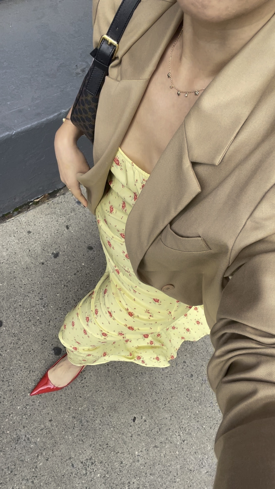 Bringing out some color for the last day of NYFW 💛