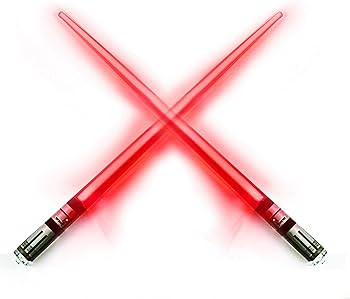 Lightsaber Chopsticks Light Up - LED Glowing Light Saber Star Wars Chop Sticks - Reusable Sushi L... | Amazon (US)