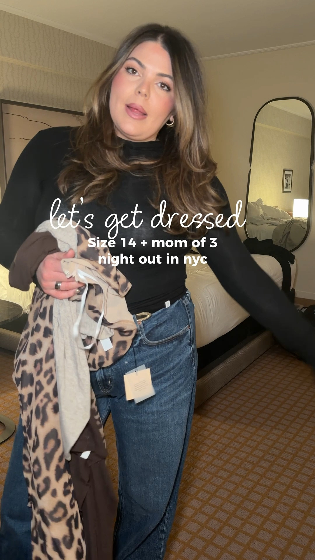 Let’s get dressed for a night out in New York City! Nick just got to town and he’s meeting a friend for drinks then we’re meeting up later for dinner!! been dreaming of this outfit since I planned this trip! 

this would be perfect to re-create for date night or you could swap the skirt and wear this to the office

#LTKootd #LTKNYFW #LTKMidsize