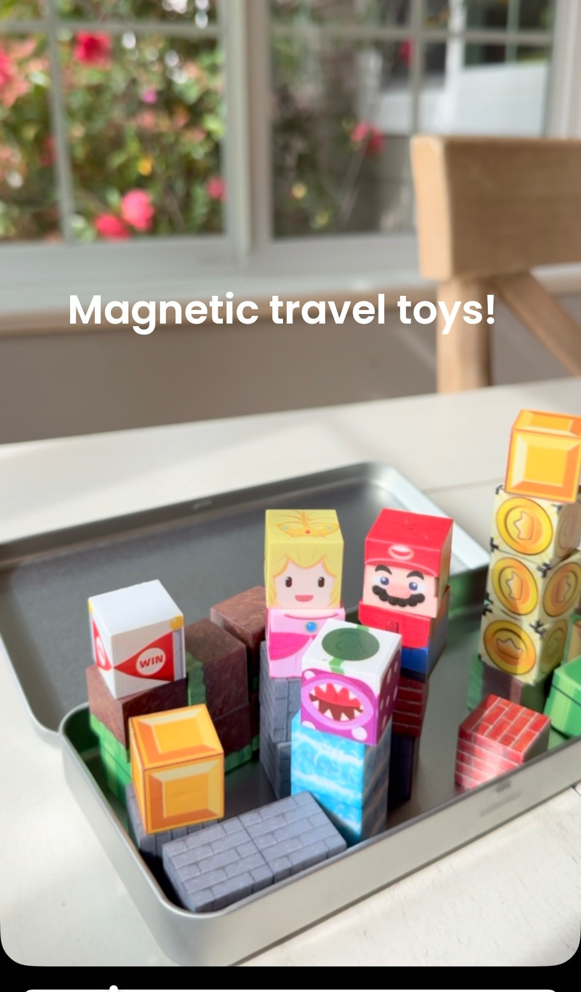 Magnetic Mario travel toys! Perfect for planes, restaurants and on the go! Comes in a tin too. 

#LTKKids #LTKGiftGuide #LTKFindsUnder50