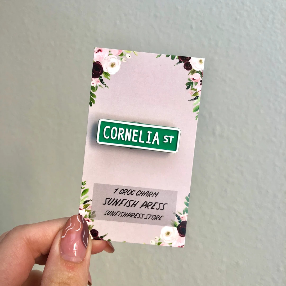 THE ORIGINAL Cornelia Street Shoe Charm | Etsy (US)