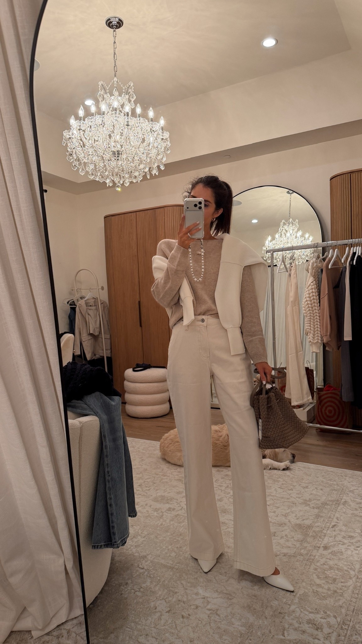 A few new arrivals that I’m so excited to share! These pieces are definitely making me excited for spring ☀️ I’m just shy of 5-7” wearing the size small sweater and 25 jeans #stylinbyaylin #aylin @abercrombie 

#LTKgrwm #LTKootd #LTKOver40