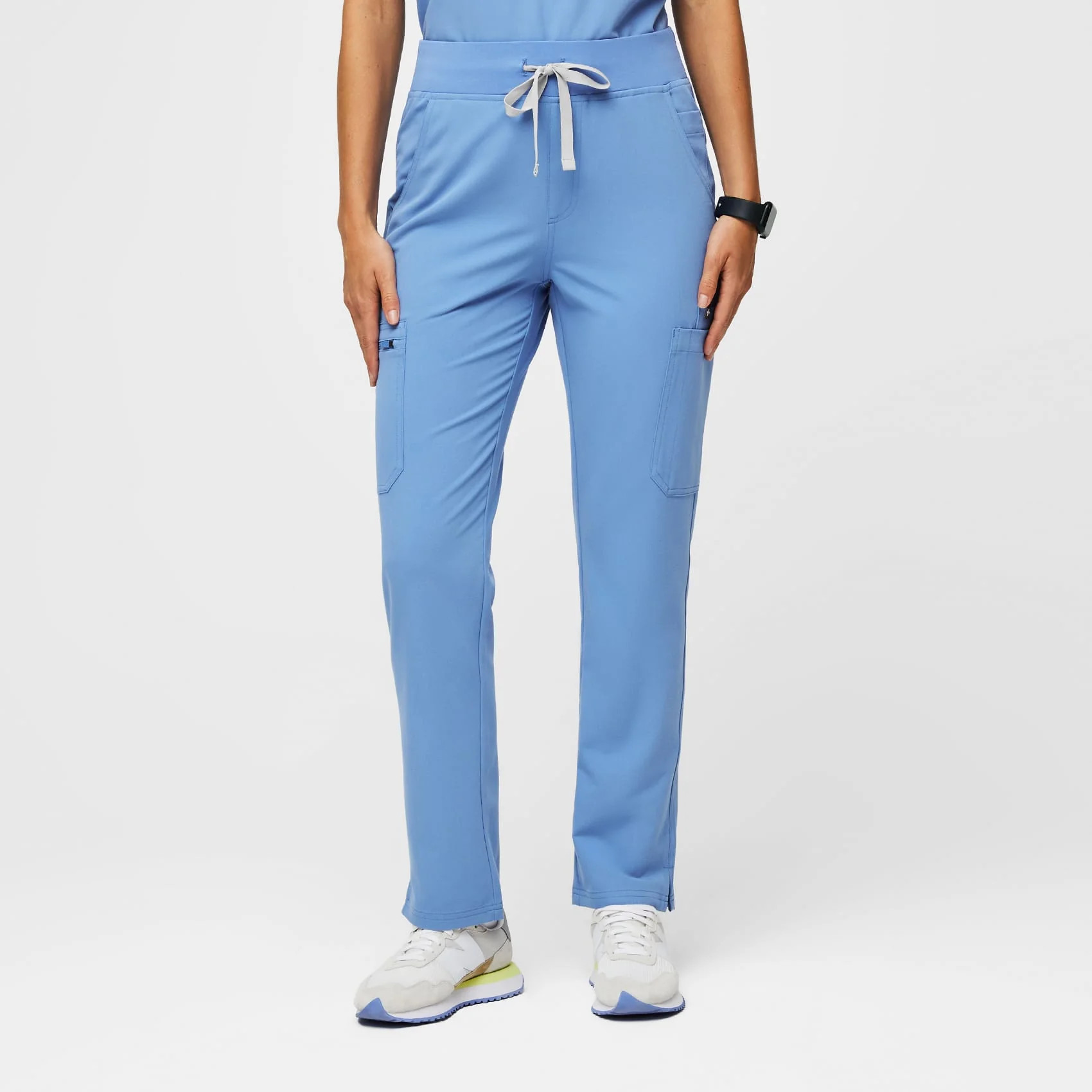 Women’s High Waisted Yola™ Skinny Scrub Pants - Ceil Blue · FIGS | FIGS