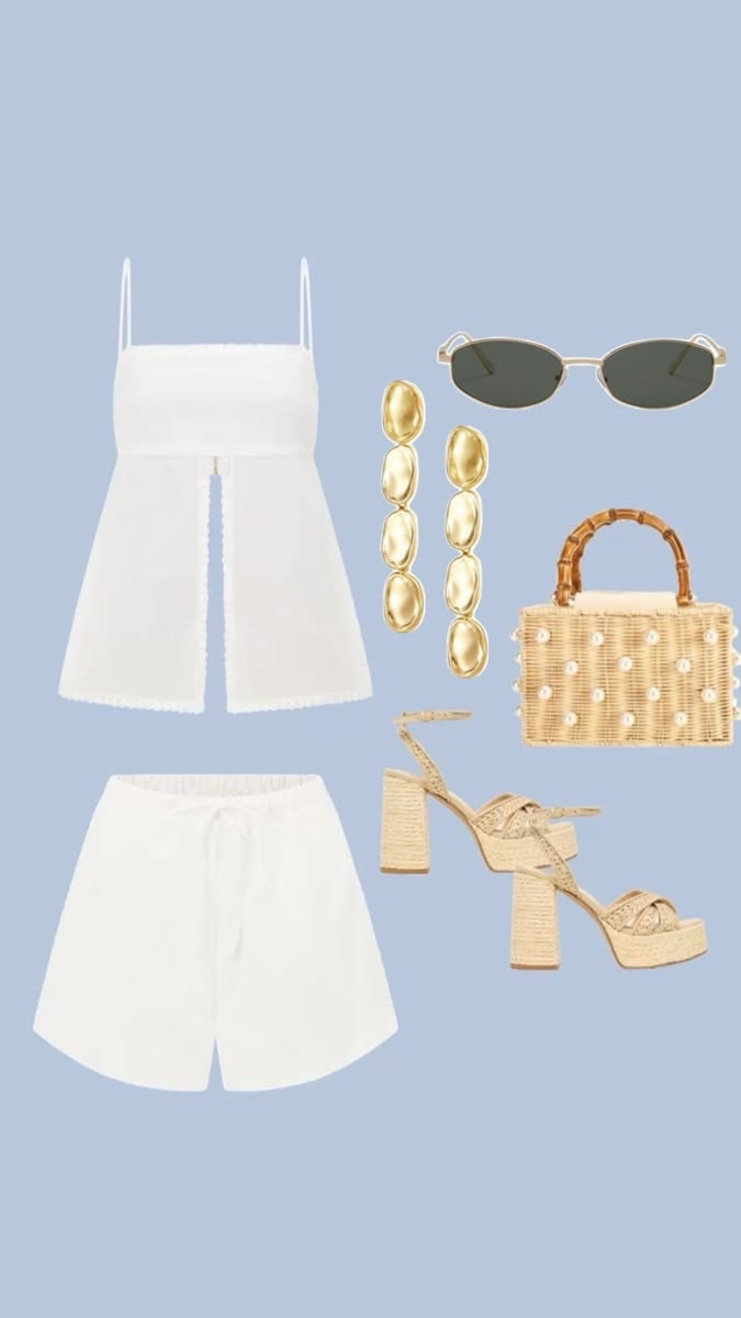 Bridal beachy all white outfit for bachelorette 

Top: https://go.shopmy.us/p-52037337
Bottoms: https://go.shopmy.us/p-52037320

