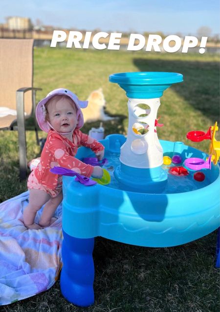 SALE ALERT! PRICE DROP!

This water table is a store exclusive and so fun! Alexis has been at it the past three days, we use other water sage toys in it too for hours of fun. Her sun hat is great for taking her to dry off in the sun and her baby beach towel keeps her toes out of the itchy grass. 

baby swim / baby bathing suit / baby water table / toddler water table / kids water table / baby sun hat / baby girl swim / baby girl style 

#LTKkids #LTKbaby #LTKSeasonal