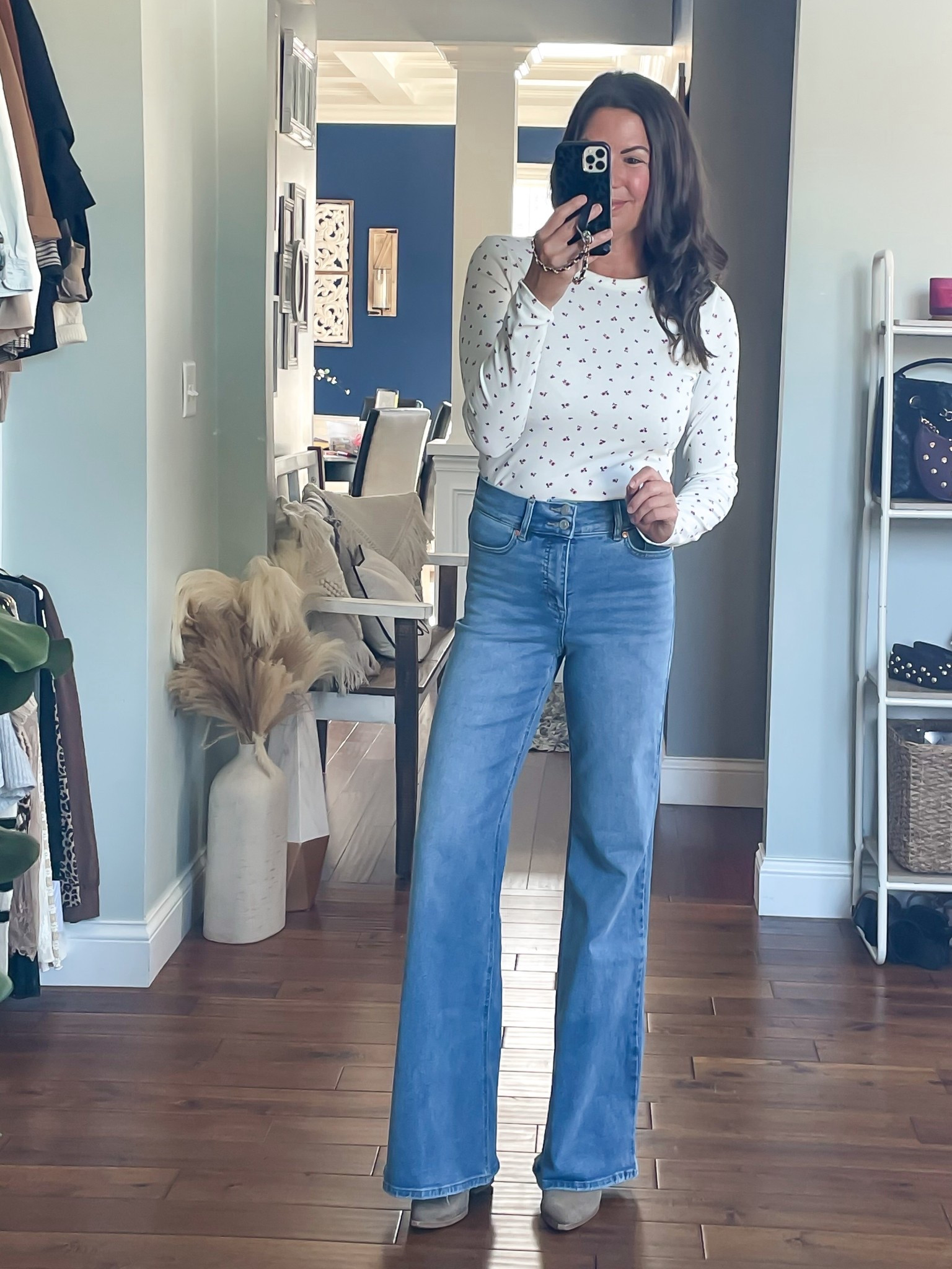 Walmart top and jeans
Simple fall look 

#LTKFindsUnder50 #LTKStyleTip #LTKOver40
