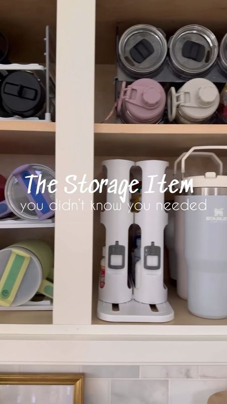 Must have Amazon kitchen organization and storage! Even fits your Stanleys! This cabinet caddy is perfect for spices or pill bottles. 

(6/12)

#LTKStyleTip #LTKVideo #LTKHome
