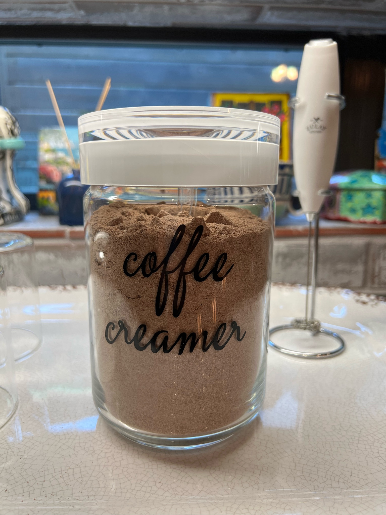 Coffee creamer label & restock ☕️ 

#LTKunder50 #LTKhome #LTKfamily