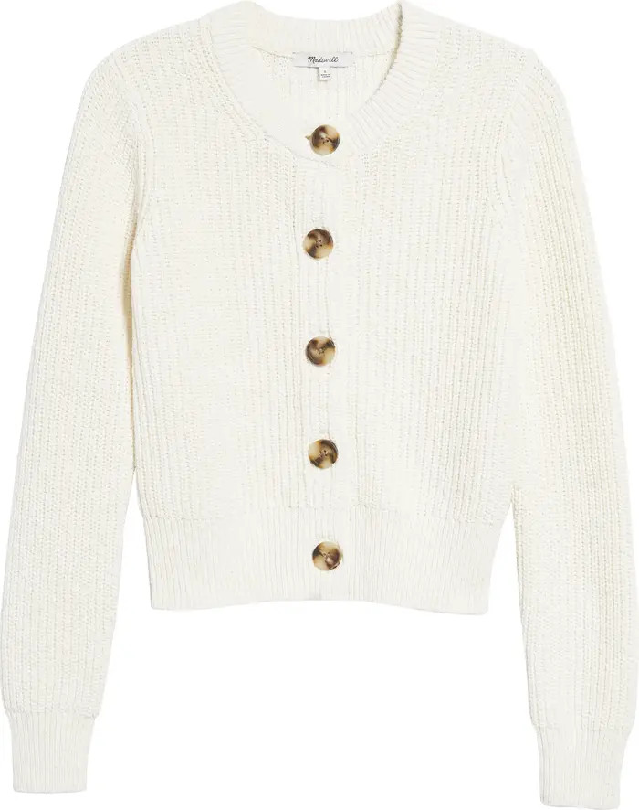 Textural Knit Cardigan Sweater | Nordstrom