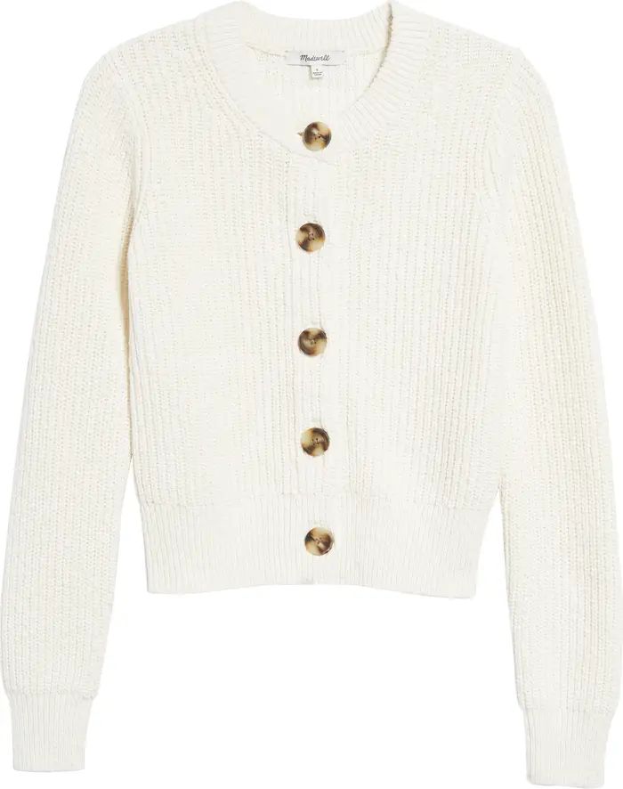 Textural Knit Cardigan Sweater | Nordstrom