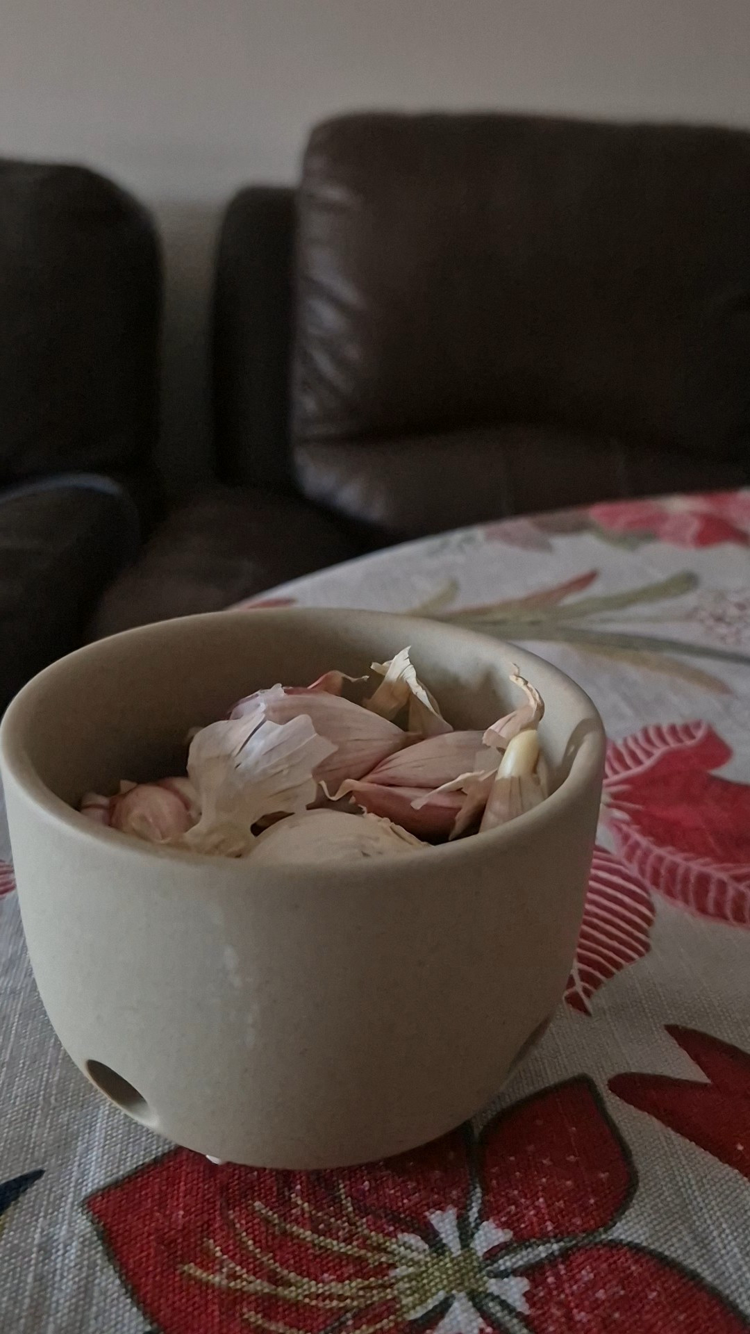 Japanese thick ceramic garlic pot.

#LTKHome