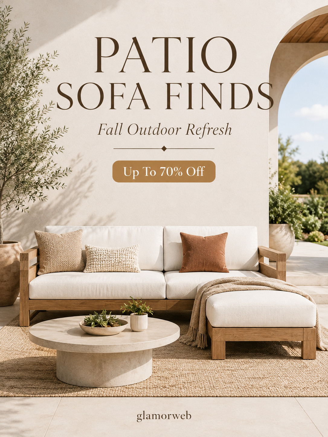 Wayfair’s Labor Day outdoor furniture sale is the perfect excuse for a backyard refresh ✨ I’m loving these outdoor sectional sofas and patio couches for creating that cozy outdoor living room look. Add a coffee table, outdoor rug, pillows, blankets, and warm lighting and the whole patio instantly feels more inviting for fall. Plus, select finds are up to 70% off!

#OutdoorLivingRoom #WayfairOutdoorDeals #PatioFurnitureDeals #OutdoorSectional #OutdoorCouch #BackyardLivingRoom #FallPatioRefresh #OutdoorFurnitureIdeas #FallOutdoorLiving #PatioDesignIdeas #LaborDayHomeSale #BackyardInspo #LTKHome 

 #LTKSeasonal #LTKHome #LTKSaleAlert