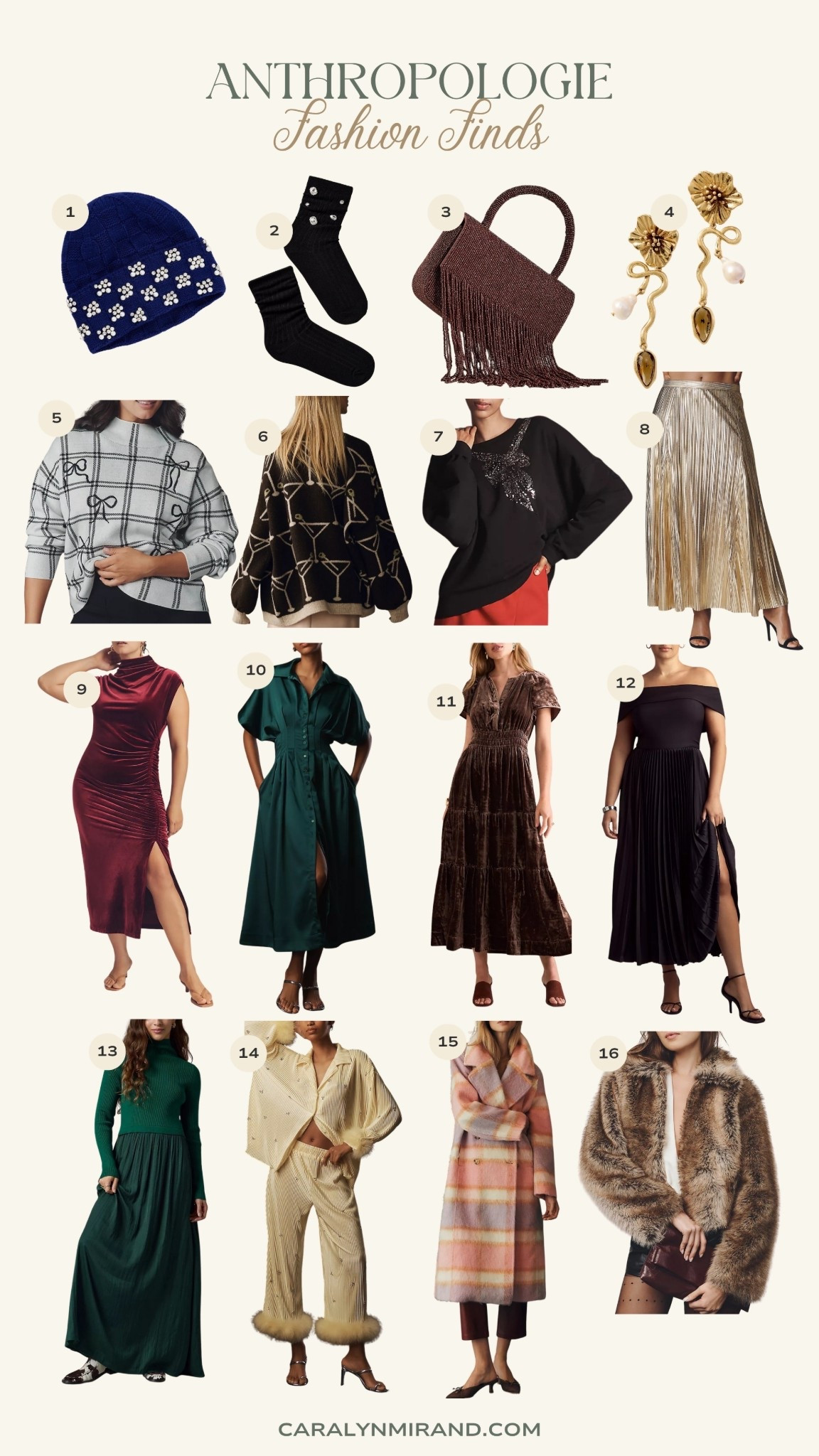 Only one day left to get 30% off with code CARALYN30 at Anthropologie. Shop holiday finds now! 🎄🛍️

#LTKGiftGuide #LTKHoliday #LTKSaleAlert