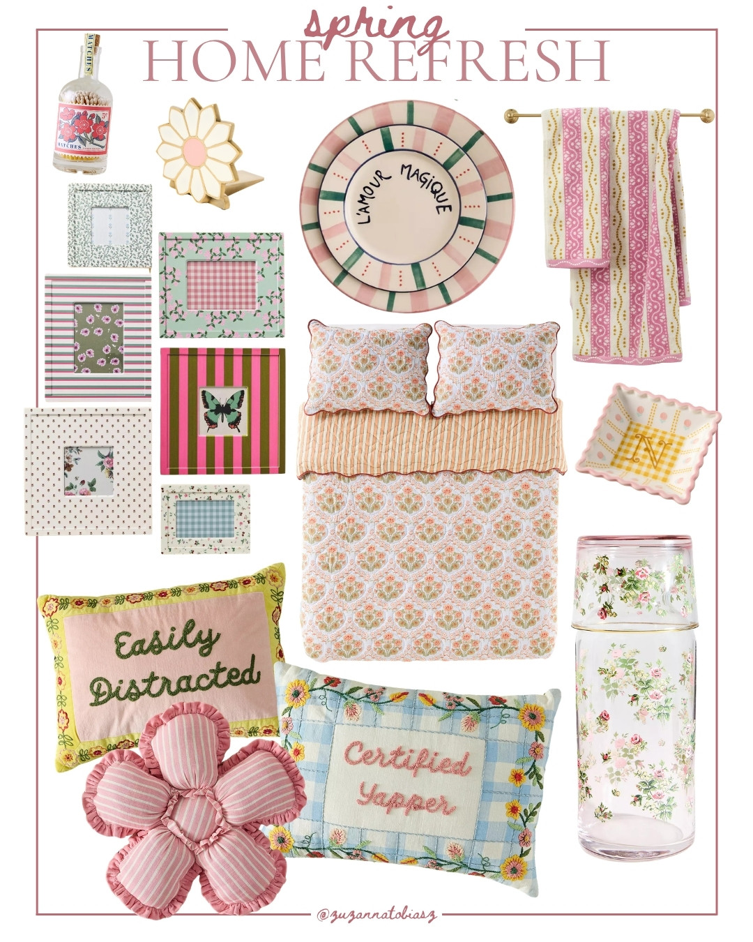 the girliest spring home refresh you need 🌷💛
Shop my favourite pink and yellow spring home decor finds, all linked below.

[ spring home refresh, girly home decor, pink home aesthetic, yellow home decor, spring decor finds, cottagecore home, floral home aesthetic, soft feminine home, spring interior inspo ] 

 #LTKuk #LTKgiftguide #LTKhome
