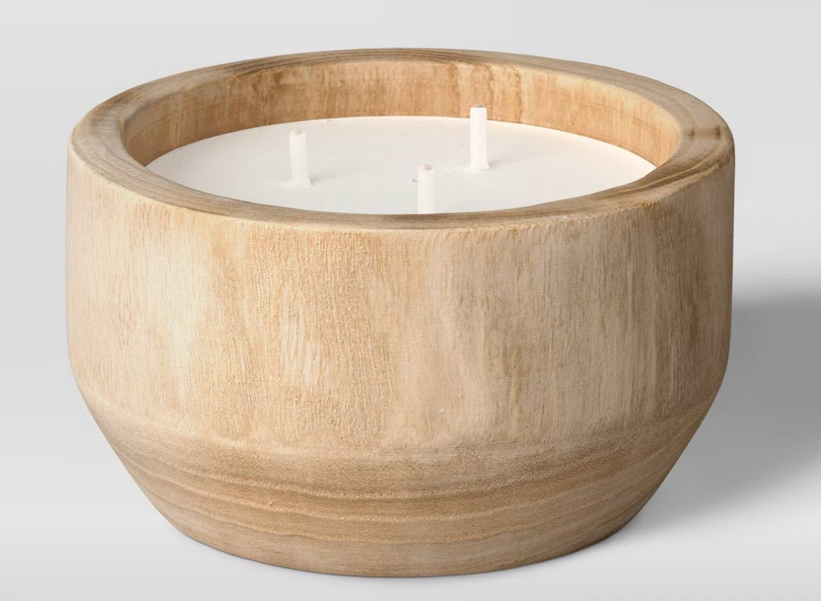 These wooden citronella candles look so nice by our outdoor fireplace! Patio styling, patio ideas, patio decor, back yard ideas

#LTKSeasonal #LTKHome #LTKFindsUnder50