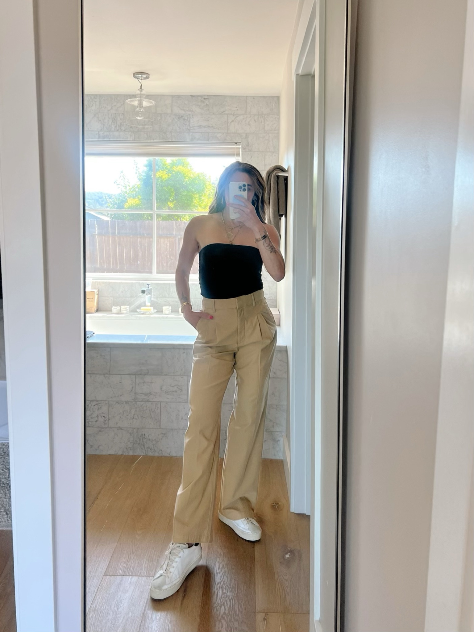 Friday OOTD

trousers | tube top | summer outfit 

#LTKSeasonal #LTKworkwear #LTKstyletip