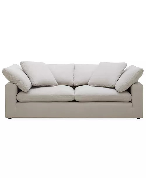 Fog 97" Fabric Sofa - Macy's | Macy's