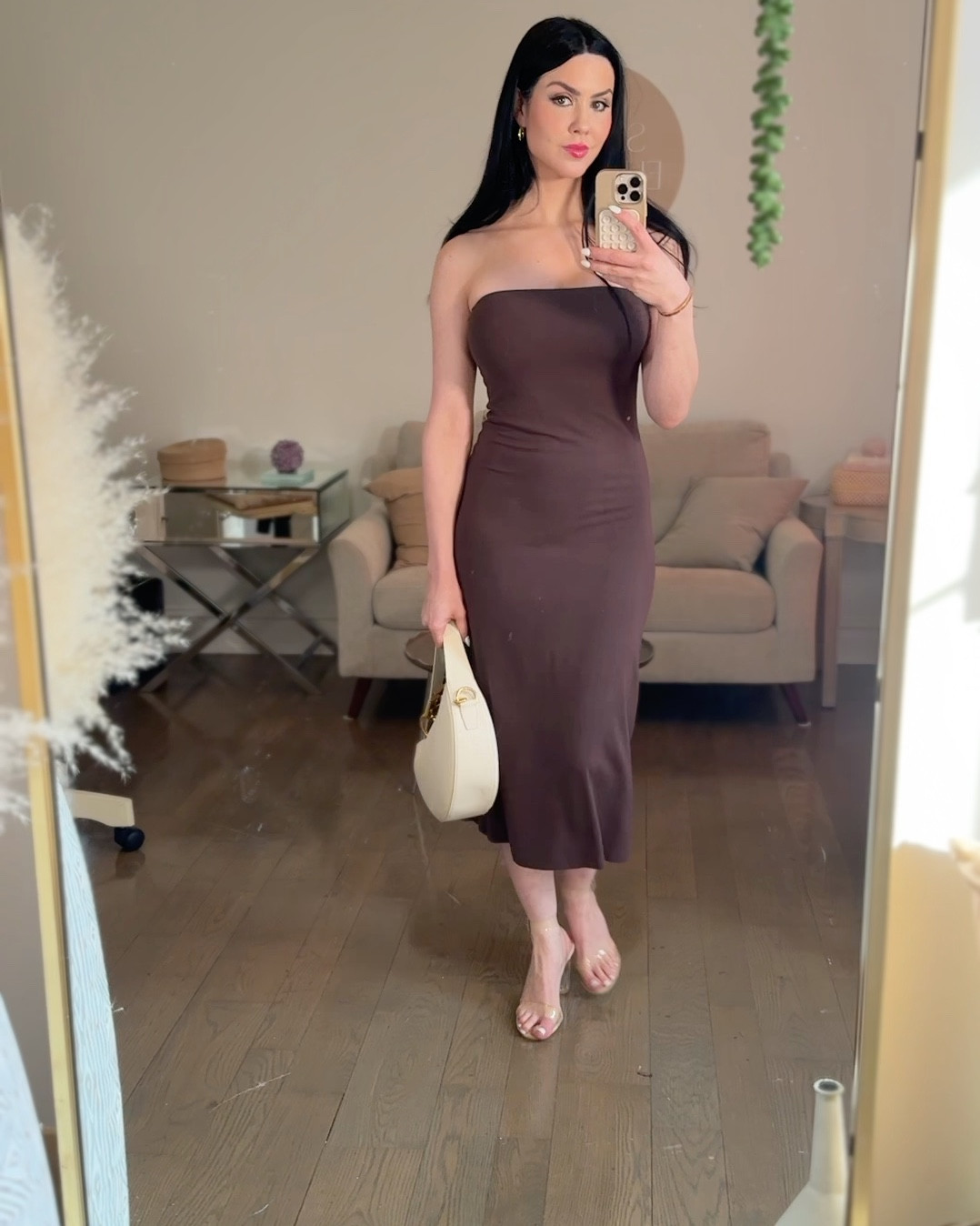 This chocolate dress? A second skin moment. 🍫
Soft, sculpted, and under $100—proof that elegance doesn’t have to be expensive.
I paired it with elevated accessories for that quiet luxury energy. Let them wonder. 🤍

Dress linked. Tap to shop the full look.#LTKUnder100 #FeminineFit #ChicAndCurvy #MainCharacterStyle #NeutralVibes #DateNightLook ✨

#LTKPetite #LTKItBag #LTKPetite #LTKFindsUnder100 #LTKItBag
