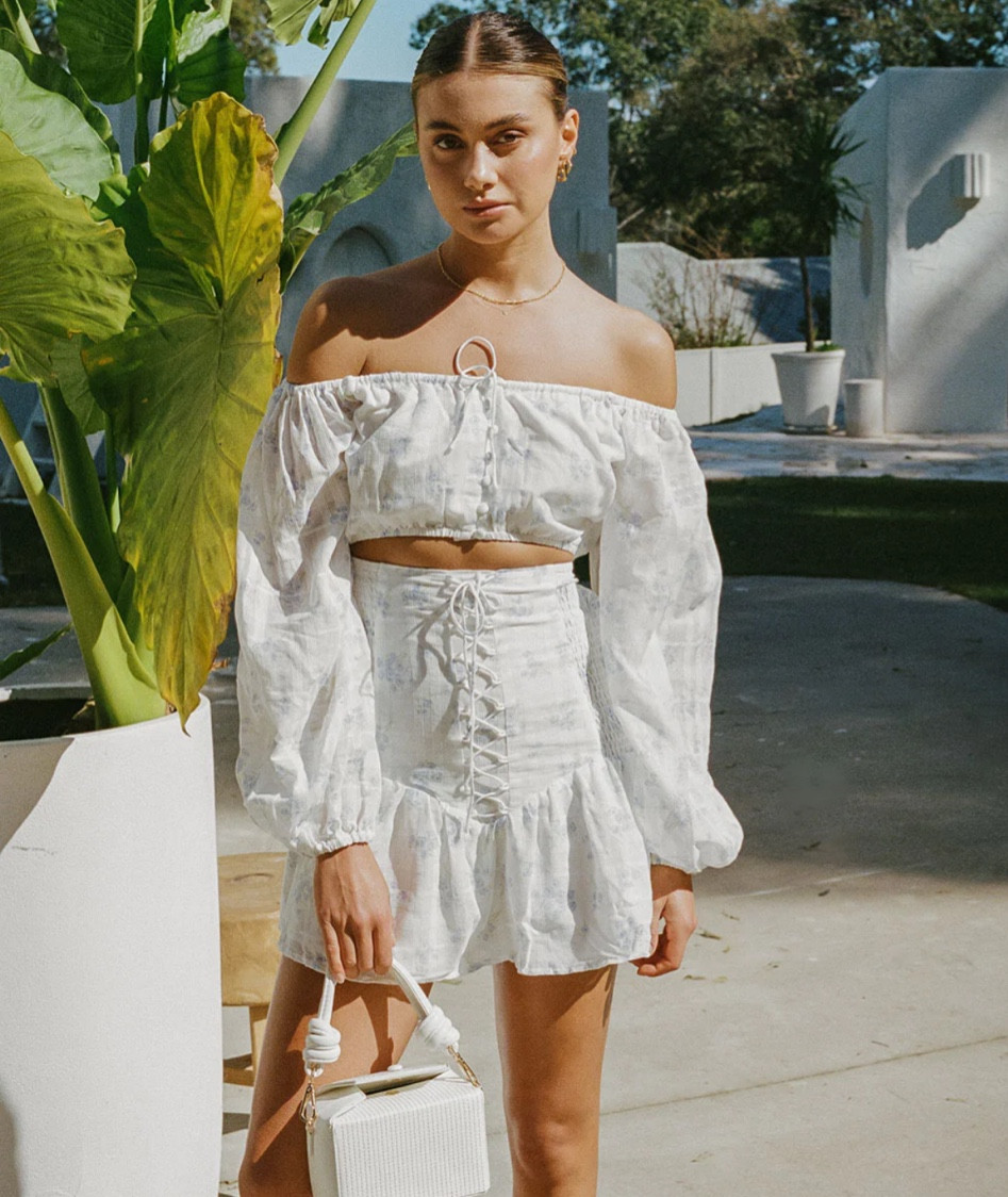 Bridal // white two piece set // honeymoon outfit // beach outfit 

#LTKstyletip #LTKwedding