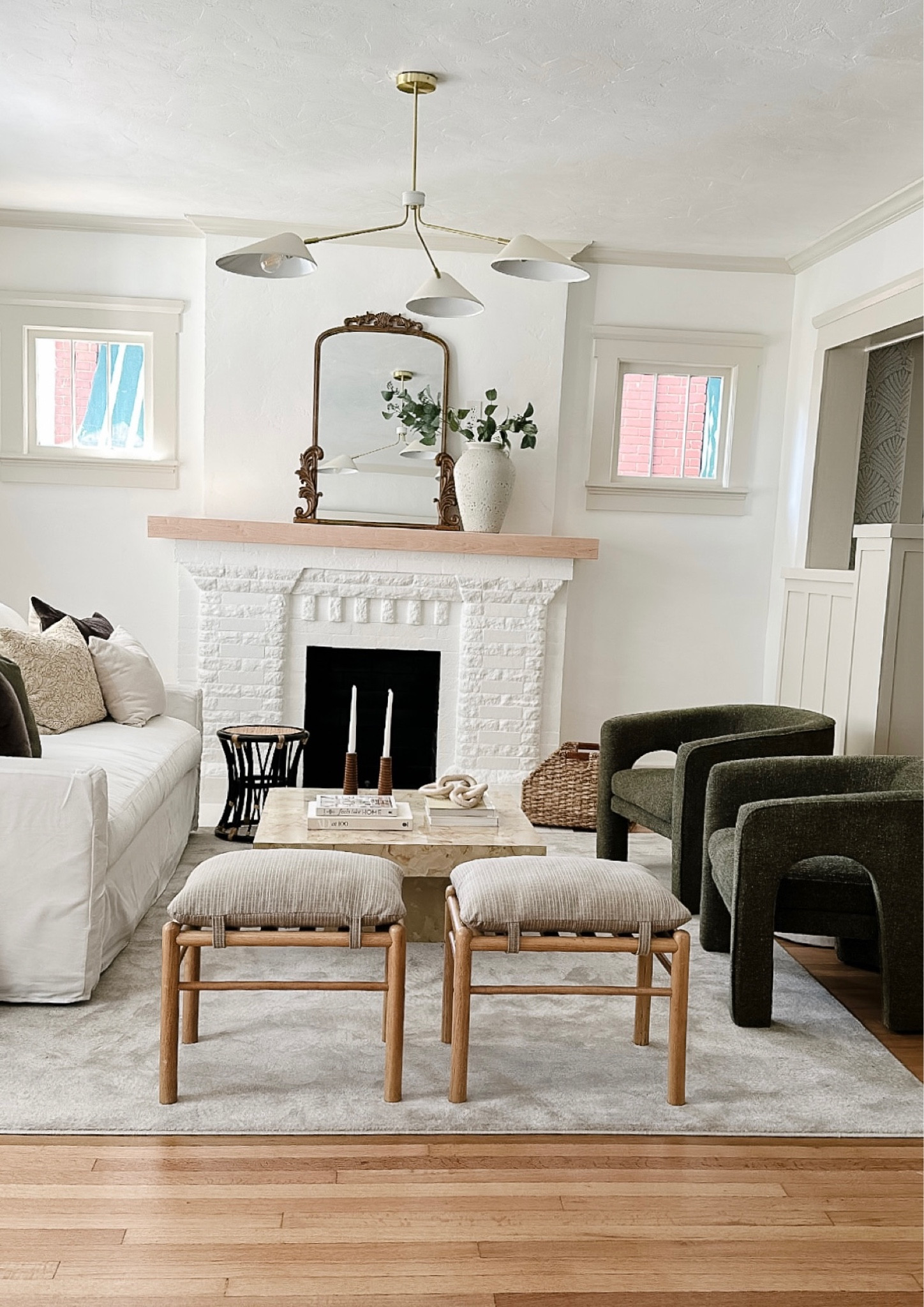 Every living room needs a set of ottomans to finish the look. Target always has the best selection of upholstered ottomans and right now you get a $40 gift card with a $200 furniture purchase. ♥️

#LTKhome #LTKstyletip #LTKfamily