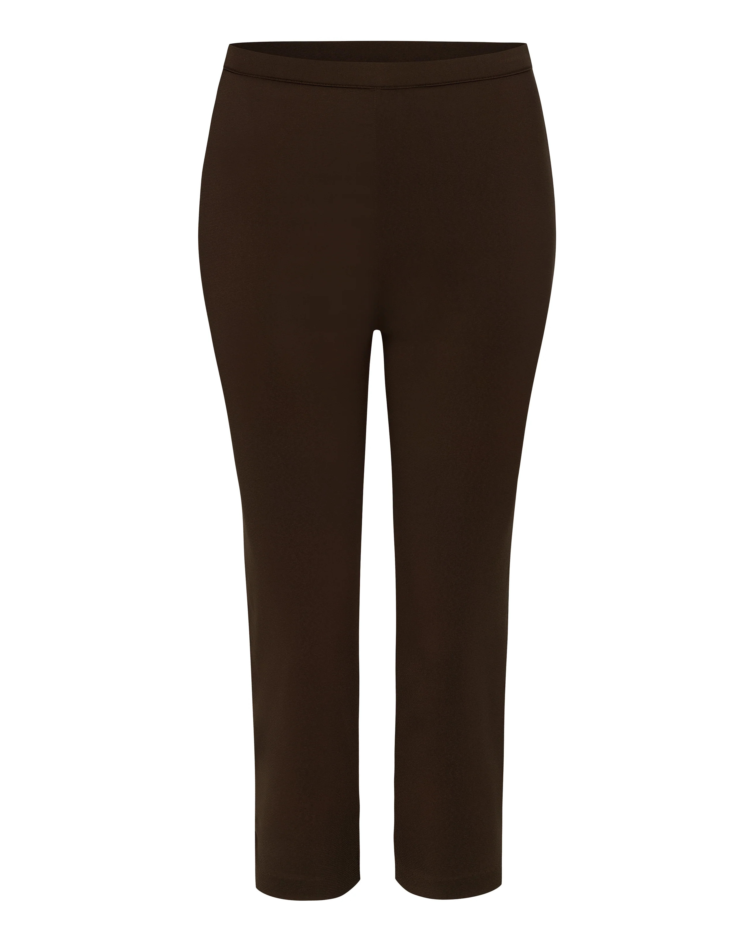 Shreya Stretch CDC Capri Chocolate / L | Azeeza