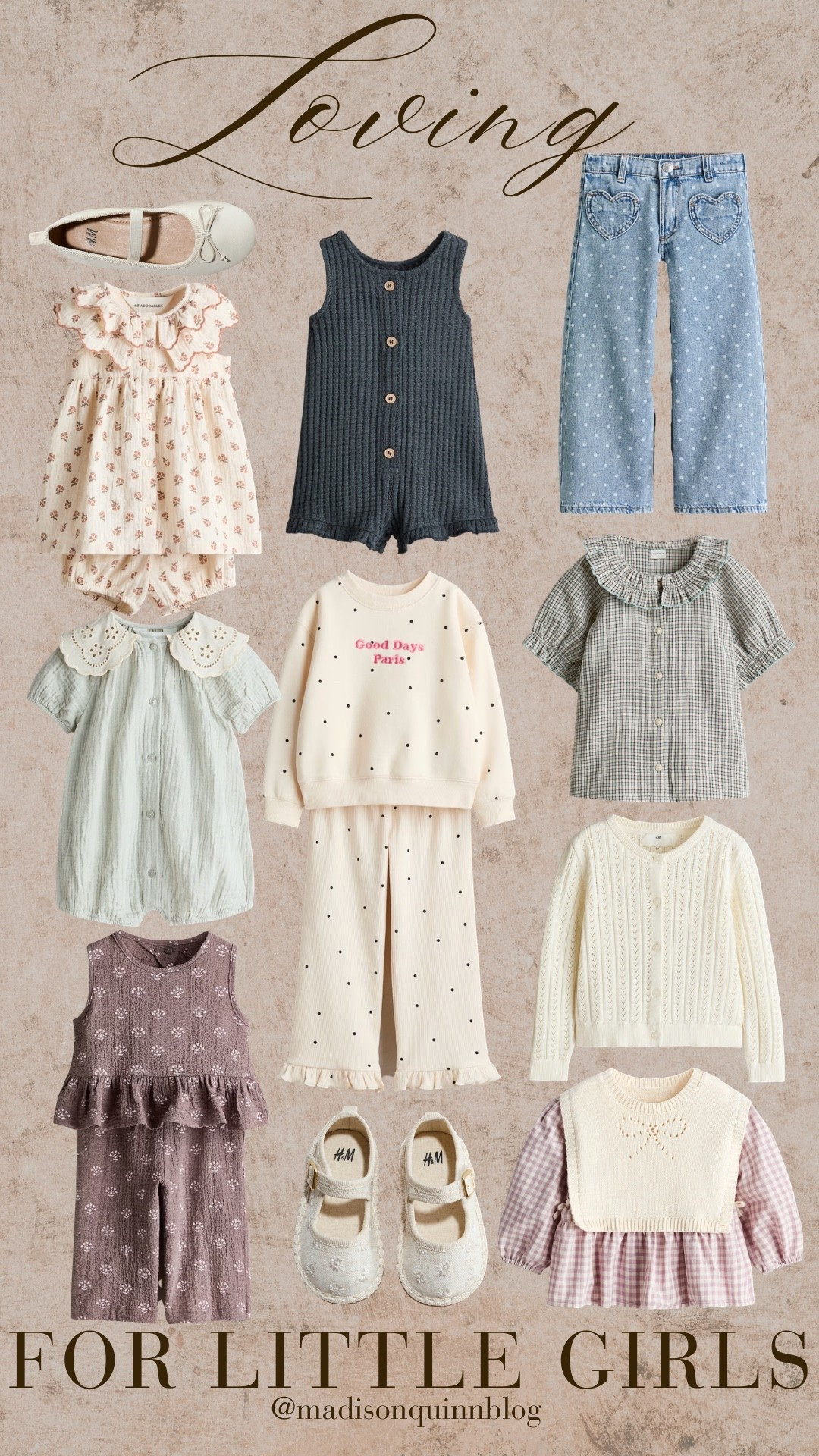 Paul coming means doing some shopping for the kids! I am loving these pieces from H&M!
little girls baby girl fall style dresses jeans Peter pan colors affordable style

#LTKSeasonal #LTKmomlife #LTKKids