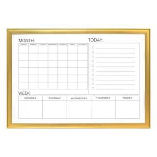 Gold Dry Erase Wall Calendar by Ashland® | Michaels Stores