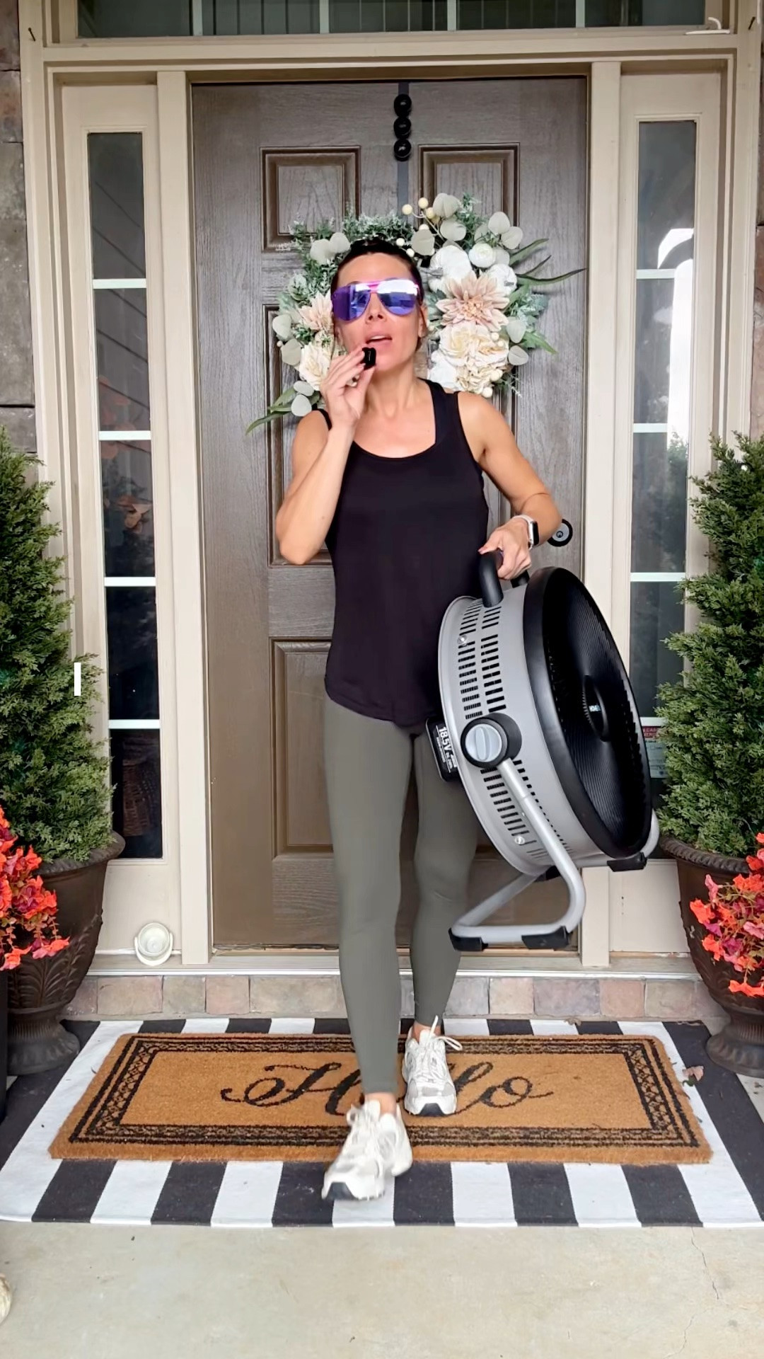 There is nothing worse than realizing you’re stuck outside in the heat with absolutely no breeze.

This 20-inch cordless industrial fan has 6 speeds, powerful airflow, and a rechargeable battery that lasts up to 30 hours.

No outlet required. No extension cord running across the yard.

Just grab it and go.

Honestly, one of those things you don’t realize how useful it is until you’re sitting outside wondering how you ever survived without it. 💨

#AD
#OutdoorLiving
#SportsMomLife
#CampingGear
#SummerEssentials
#PortableFan