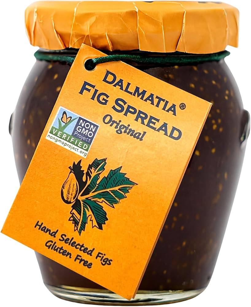 Dalmatia Fig Spread, 8.5 oz | All-Natural, Non-GMO, Award-Winning Mediterranean Spread | Perfect ... | Amazon (US)
