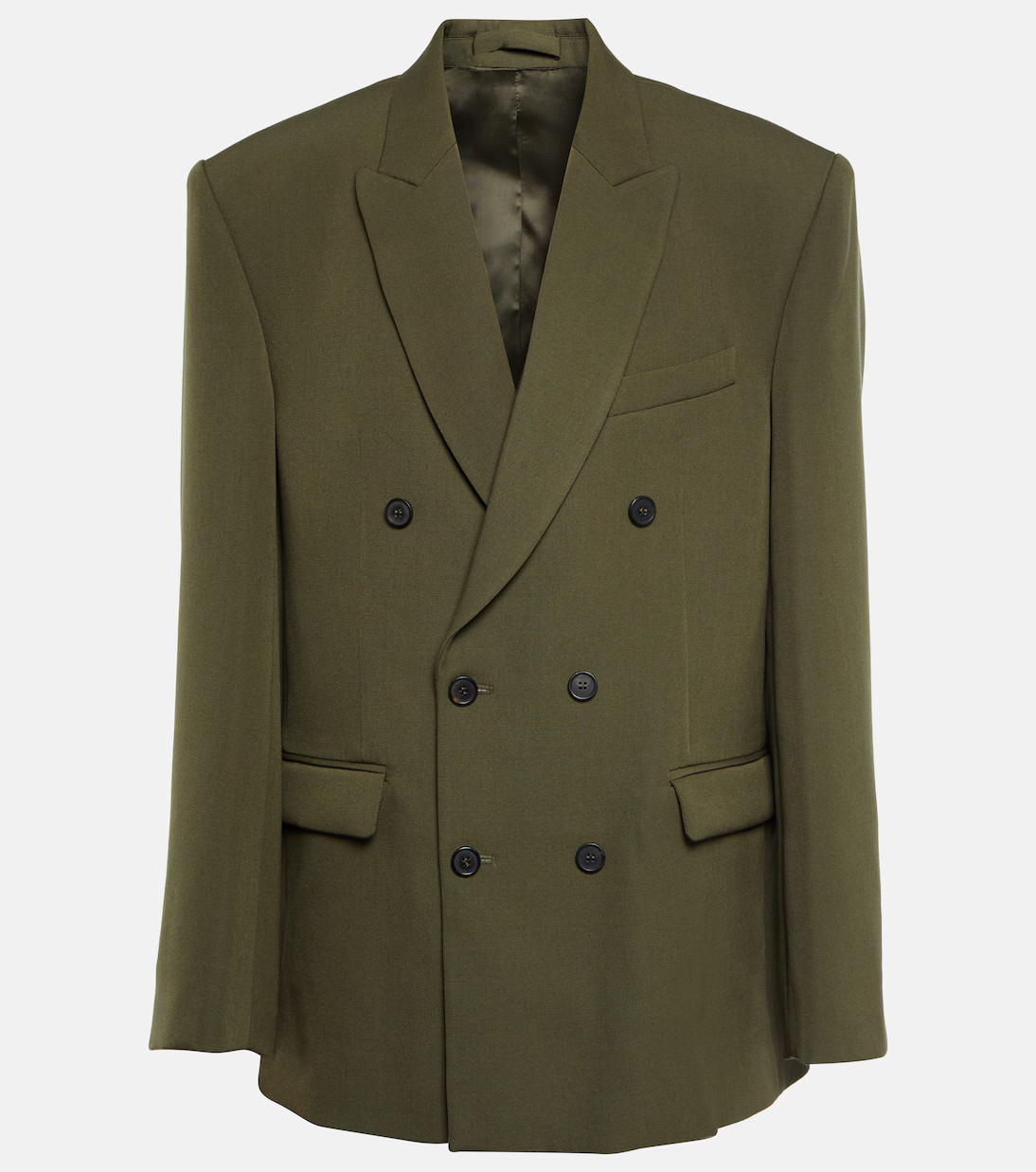 Double-breasted virgin wool blazer | Mytheresa (US/CA)