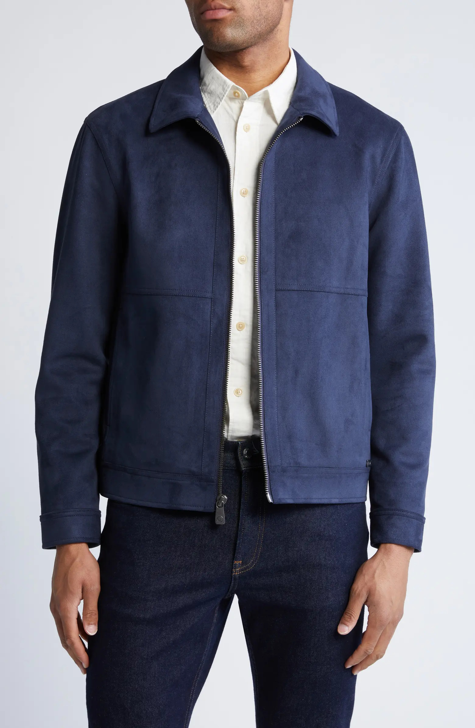 Hart Schaffner Marx Westwood Water Resistant Faux Suede Jacket | Nordstrom | Nordstrom