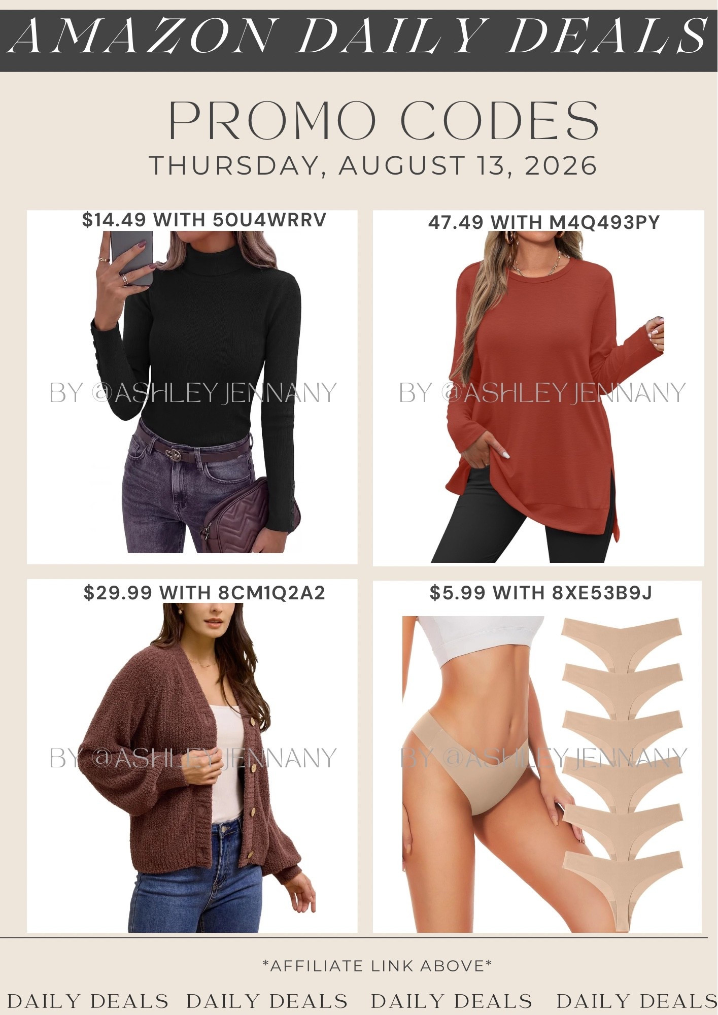 Amazon deals

#LTKSaleAlert #LTKMidsize #LTKSeasonal
