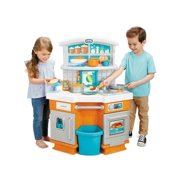 Little Tikes Home Grown Kitchen Set - Role Play Realistic Kid Playset - Walmart.com | Walmart (US)