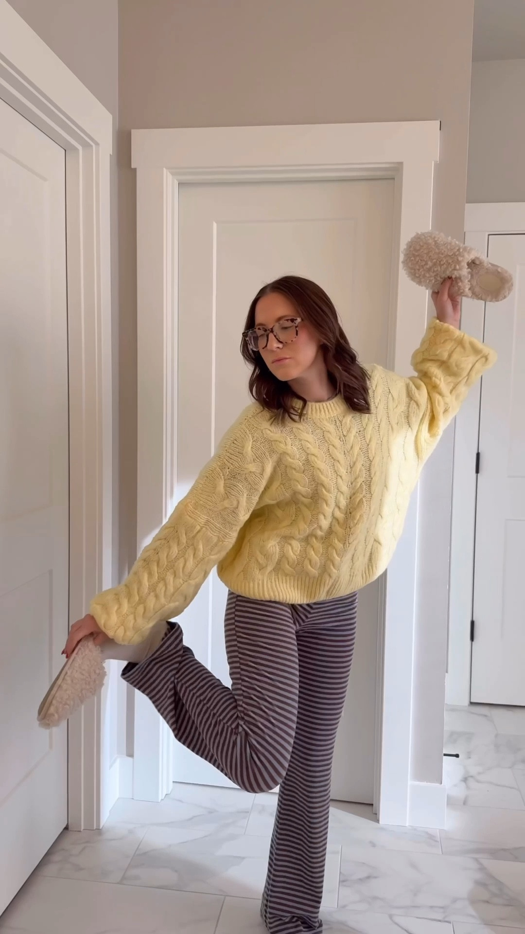 Don’t mind me…just living in this set until further notice 🤭 it’s SO soft! Use code 20ASH for 20% off!

Matching set | winter style | yellow sweater | GDWM | loungewear | what I’m wearing 

#LTKootd