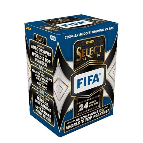 2024–25 Panini Select FIFA Soccer Blaster Box – Official FIFA Trading Cards – Includes Blaster-Exclusive Parallels, Rookies & Inserts – Panini Retail Edition | Amazon (US)