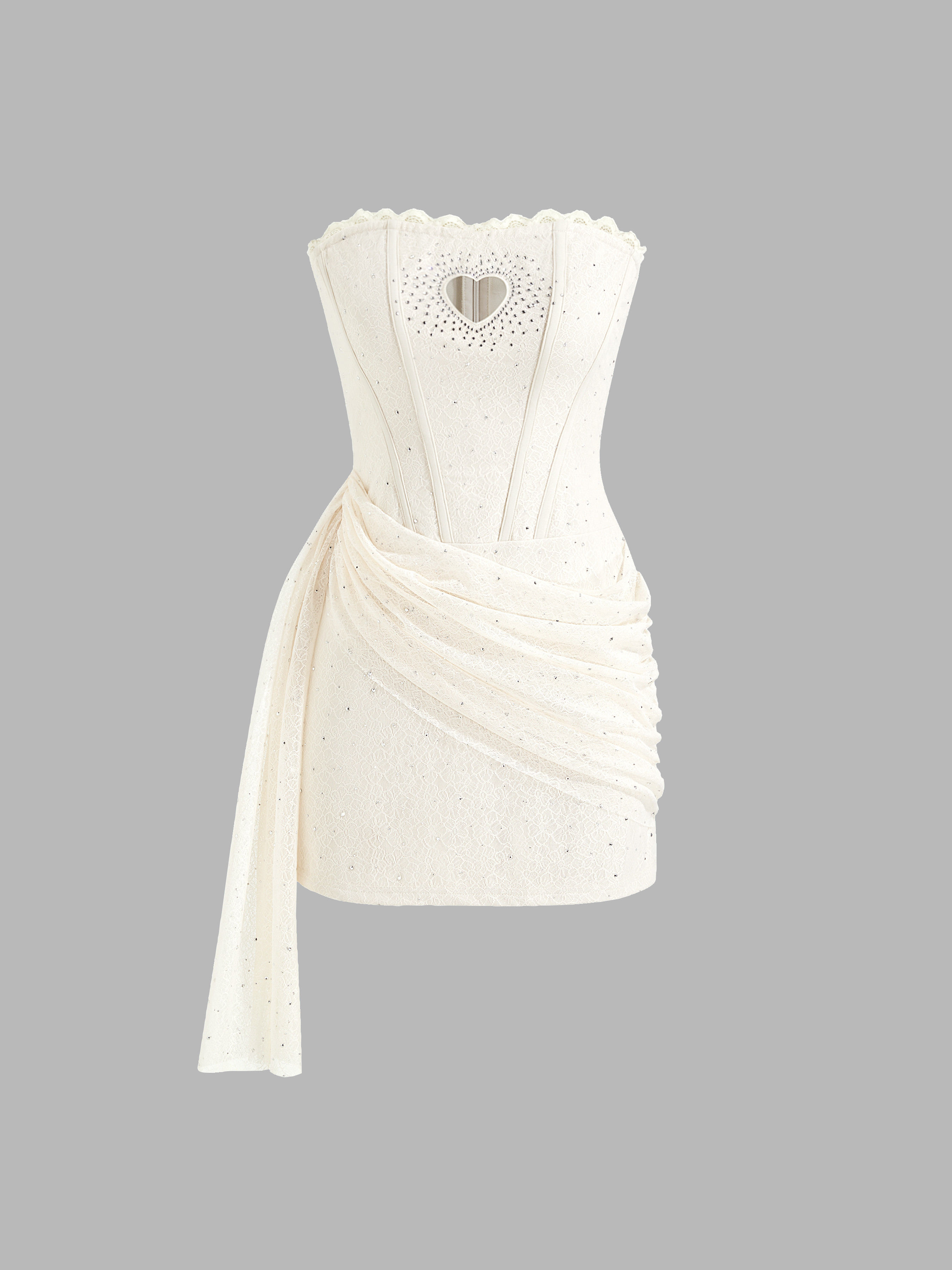 Sabrina Carpenter Outfit Party Dress For Party New Years Holiday Dress Valentine Woven Tube Heart... | Cider