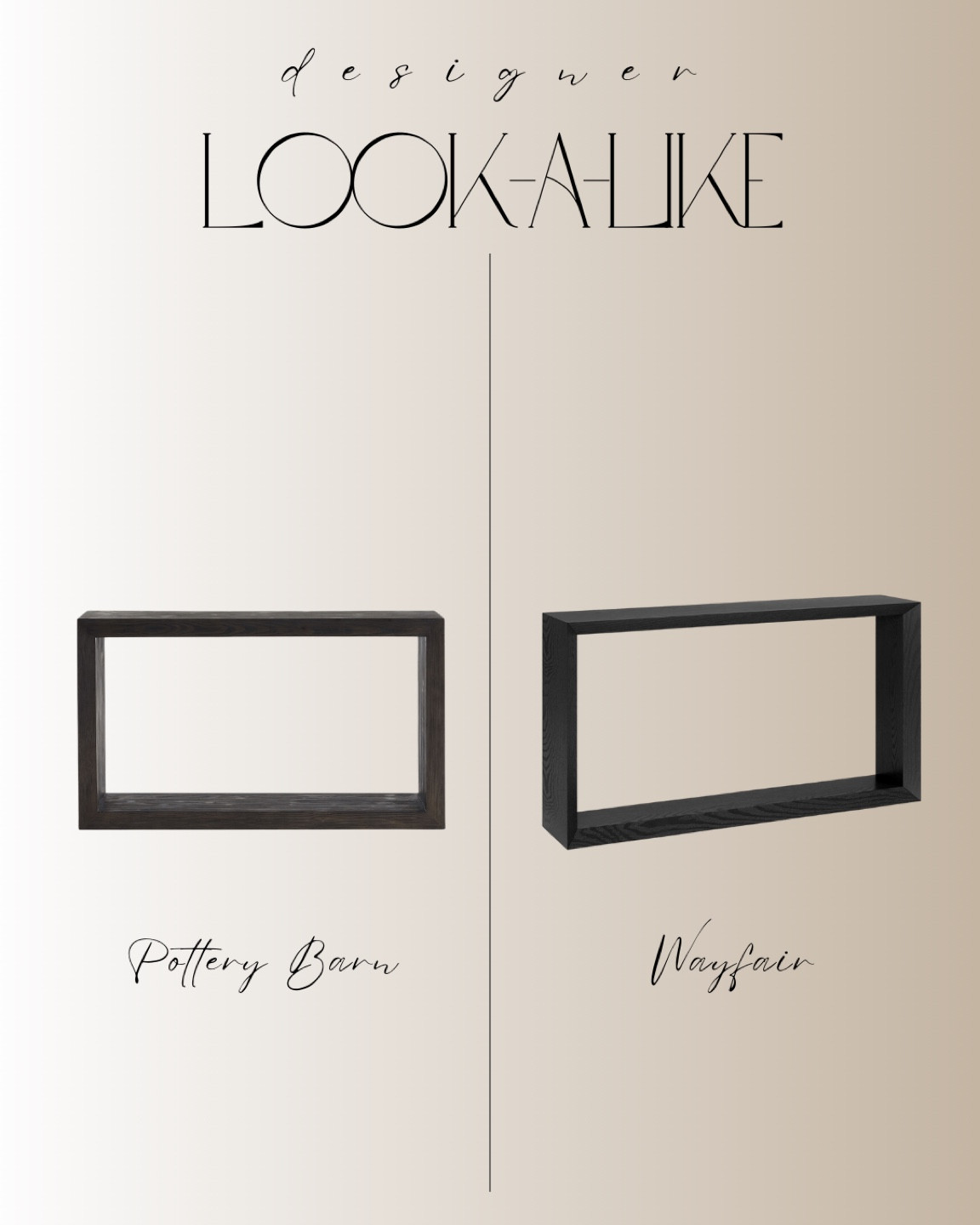 Console table dupe, foyer table, home furniture 

#LTKhome