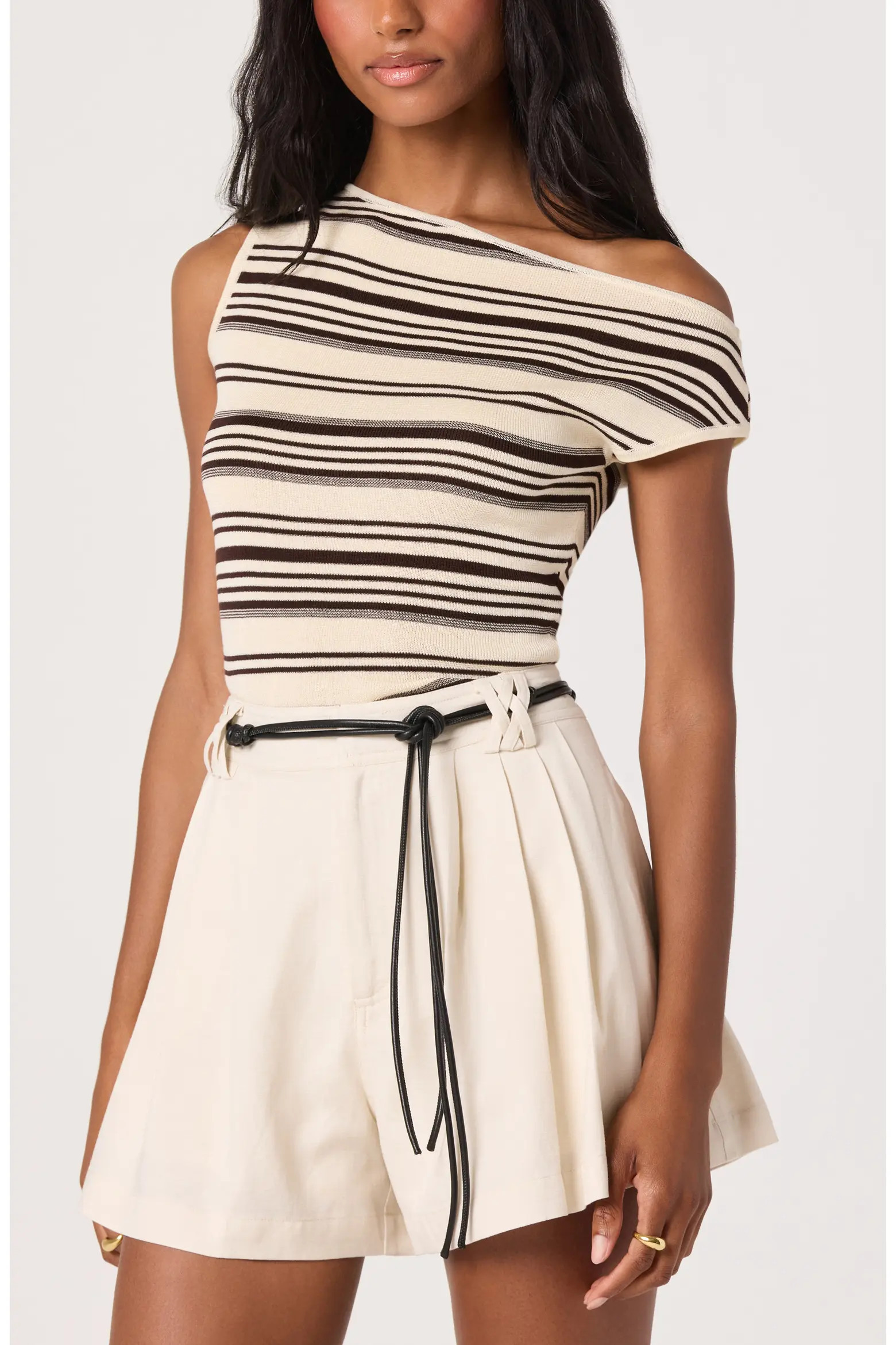 ASTR the Label Sofia Off the Shoulder Striped Sweater (Women) | Nordstrom | Nordstrom