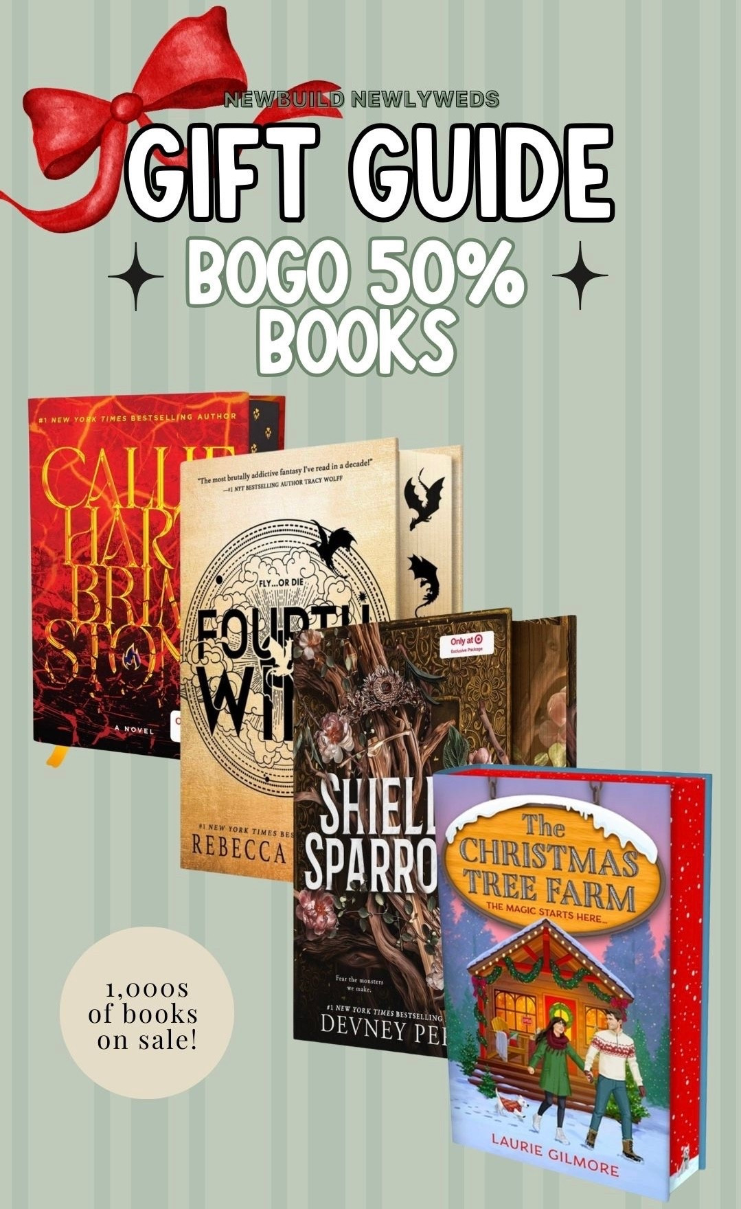 1000s of books on sale AND BOGO 50% off! 

#LTKFindsUnder50 #LTKHome #LTKGiftGuide